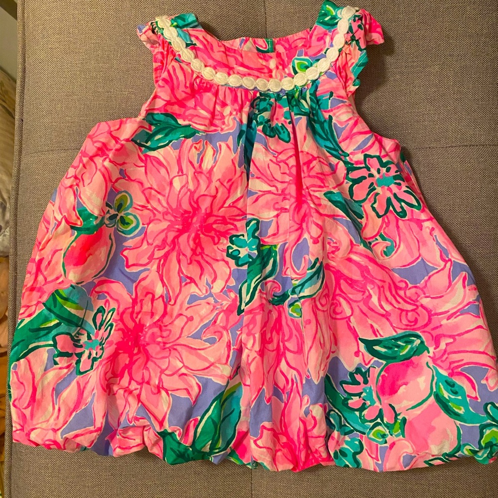 Lilly Pulitzer Baby Girl Bubble Dress 6-12m